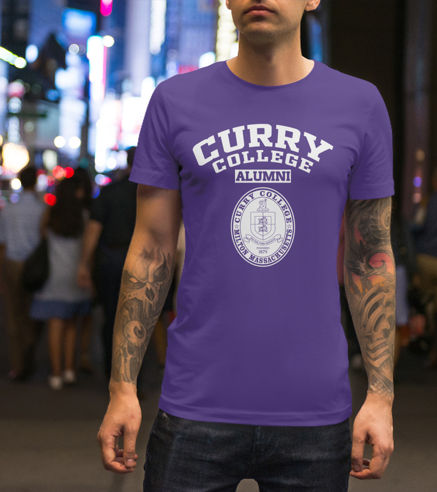 Curry College Alumni Milton Massachusetts Seal 1879 T-Shirt