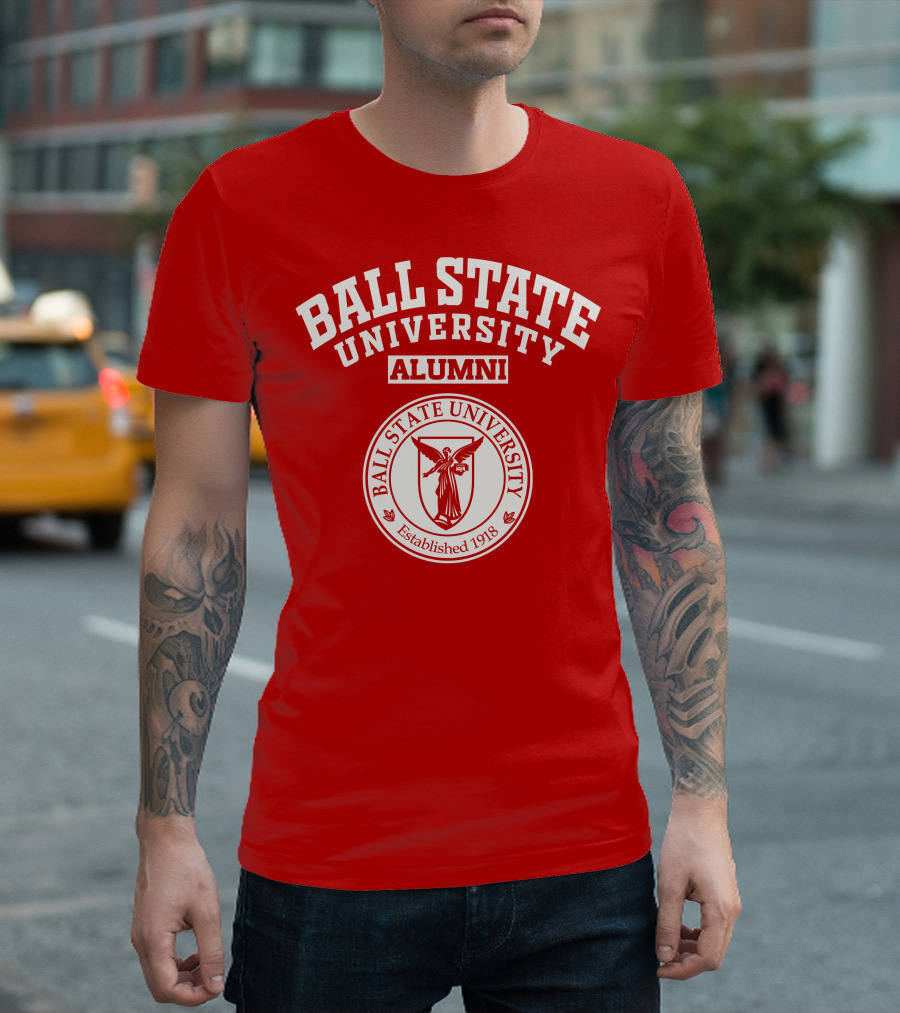 Ball State University Alumni Established 1918 T-Shirt