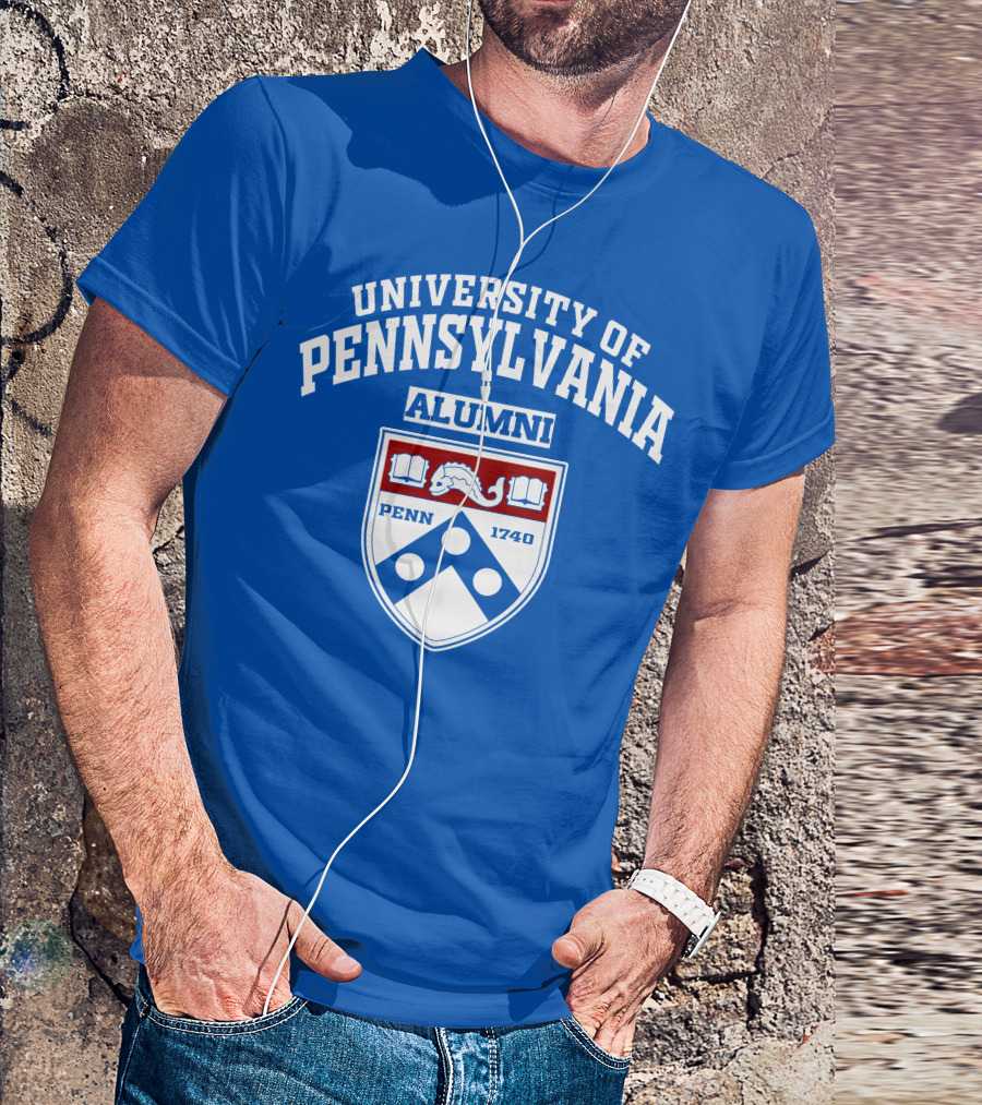 University Of Pennsylvania Alumni Penn 1740 Shield T-Shirt