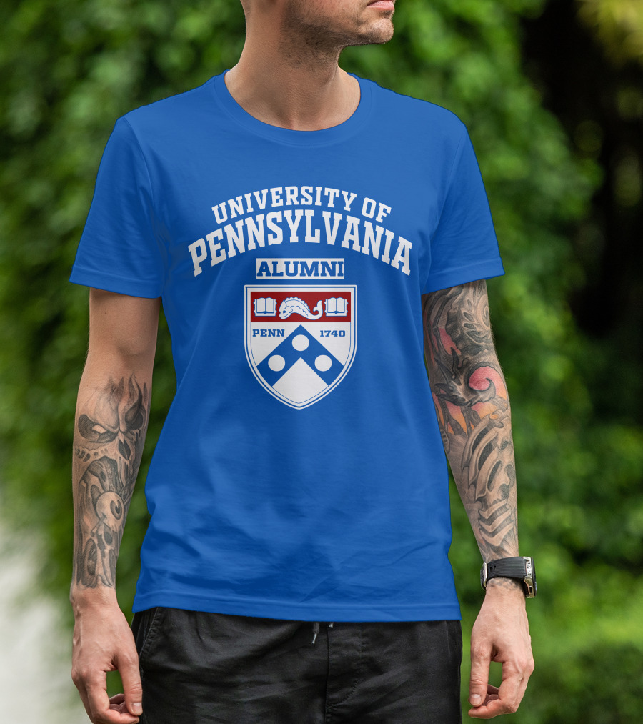 University Of Pennsylvania Alumni Penn 1740 Shield T-Shirt