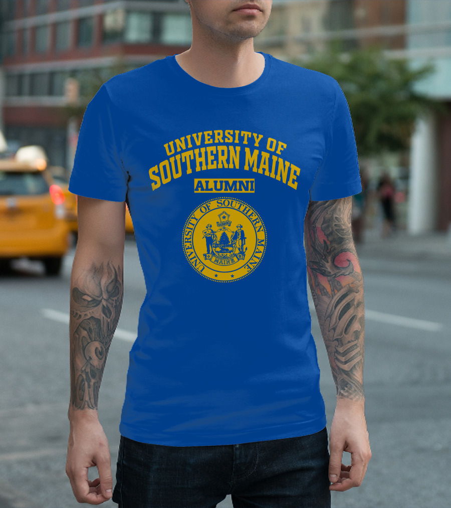 UNIVERSITY OF SOUTHERN MAINE ALUMNI PORTLAND SEAL T-Shirt