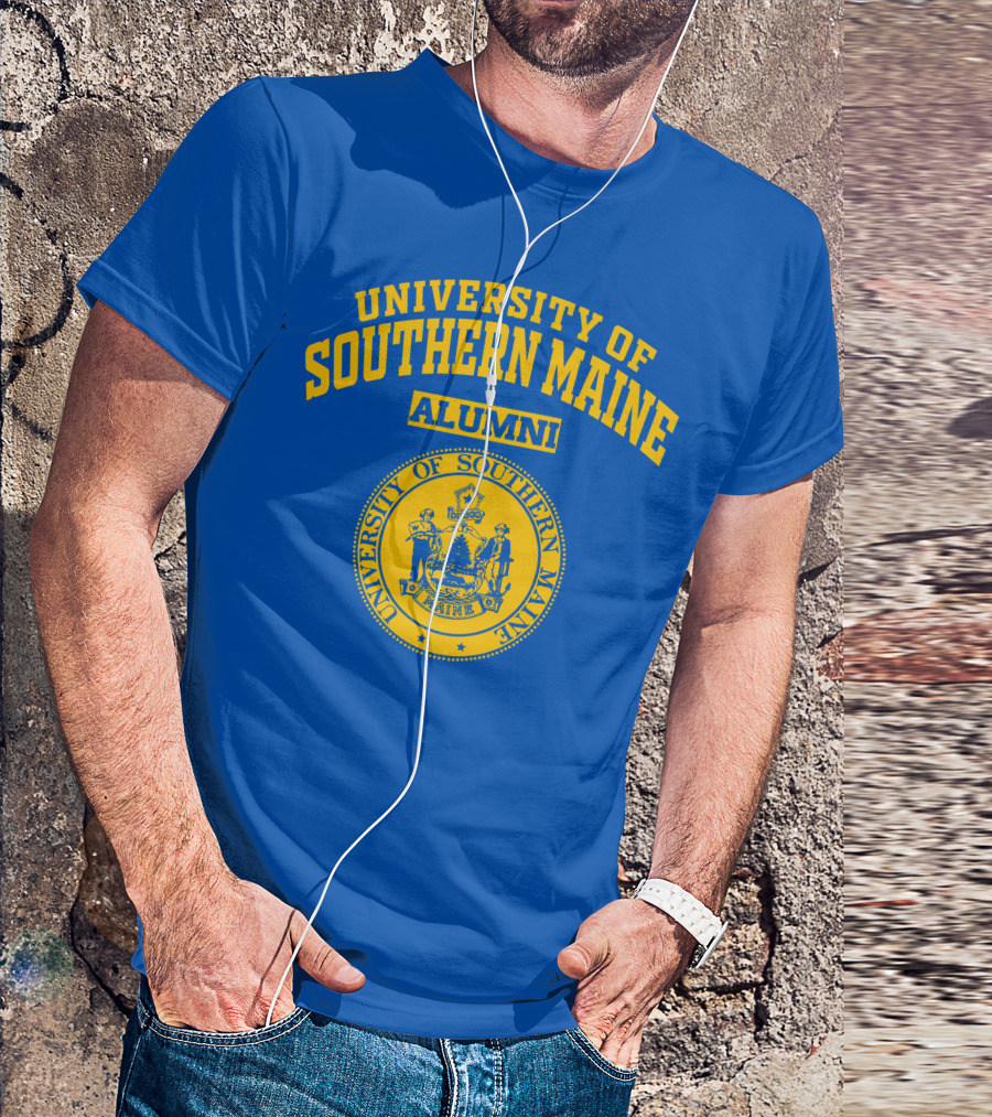 UNIVERSITY OF SOUTHERN MAINE ALUMNI PORTLAND SEAL T-Shirt