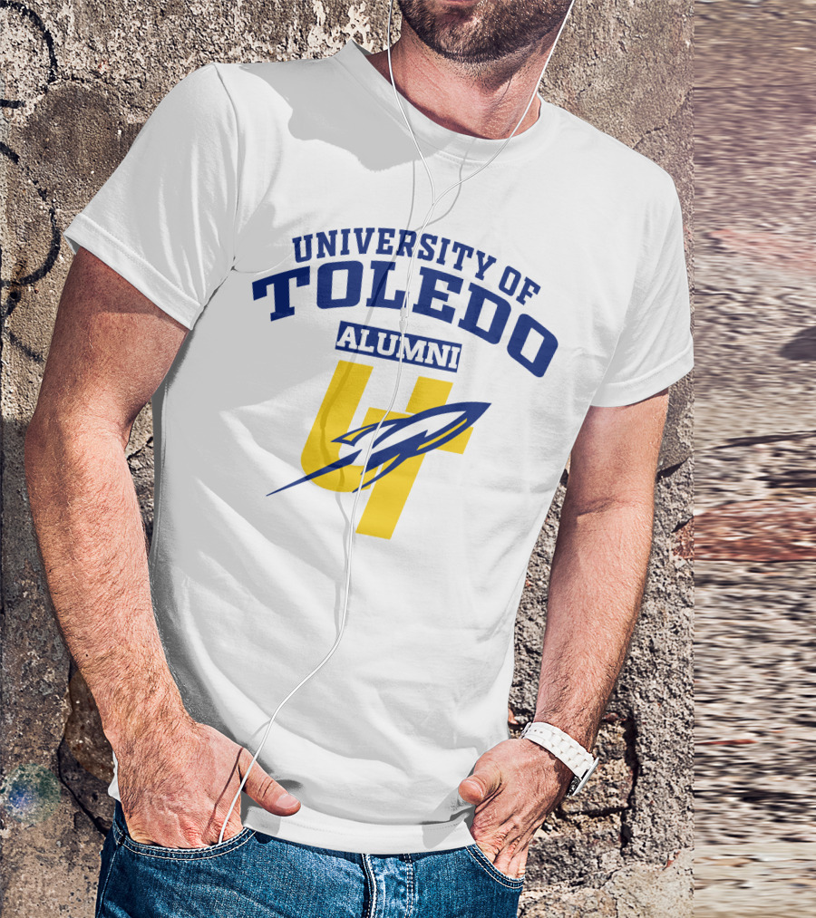 University Of Toledo Alumni Rocket Logo UT T-Shirt