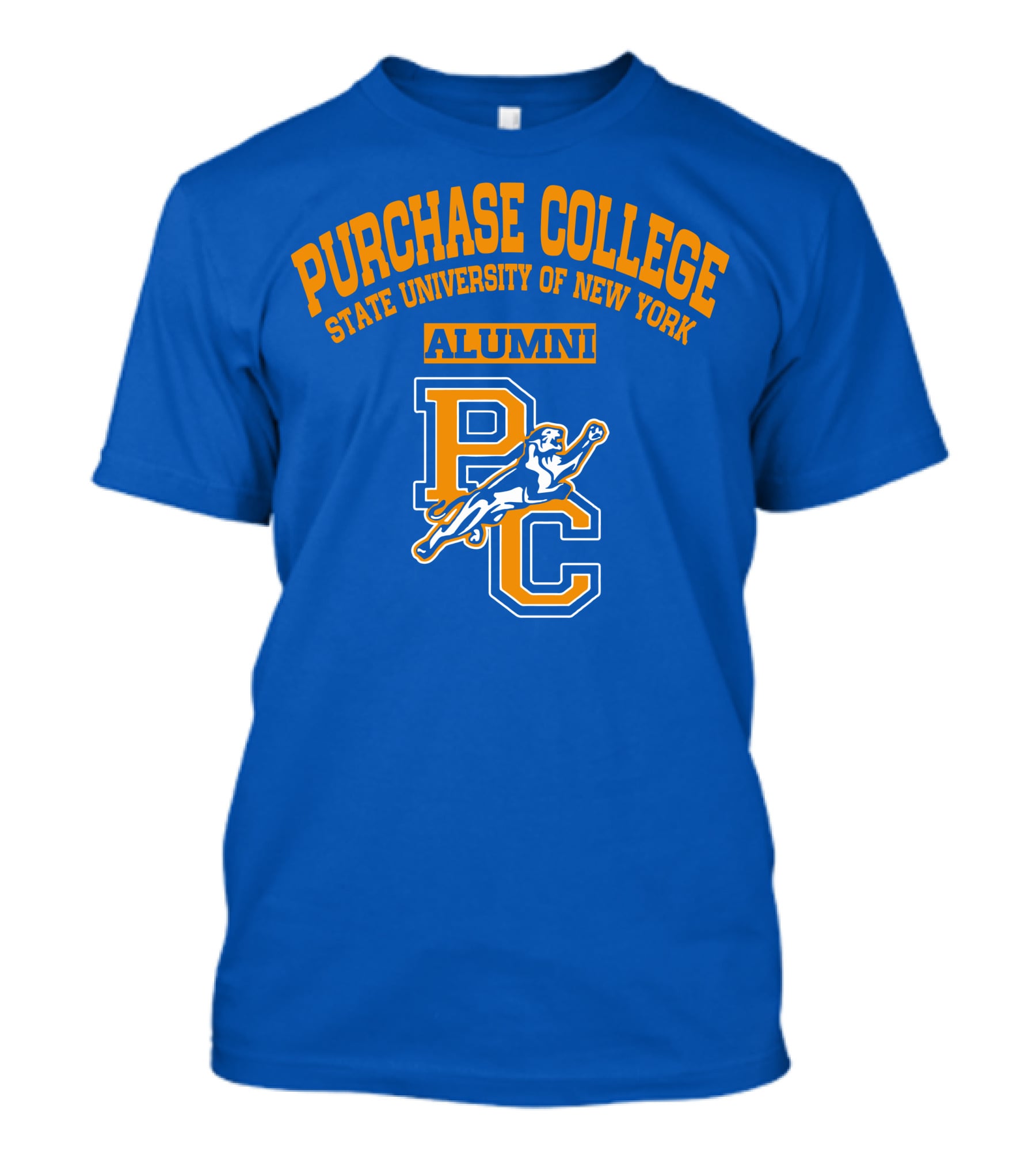 Purchase College State University Of New York Alumni PC Lion T-Shirt
