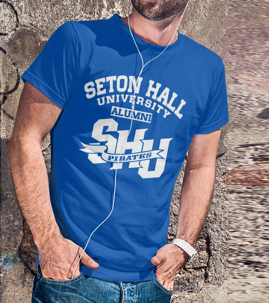 Seton Hall University Alumni SHU Pirates T-Shirt