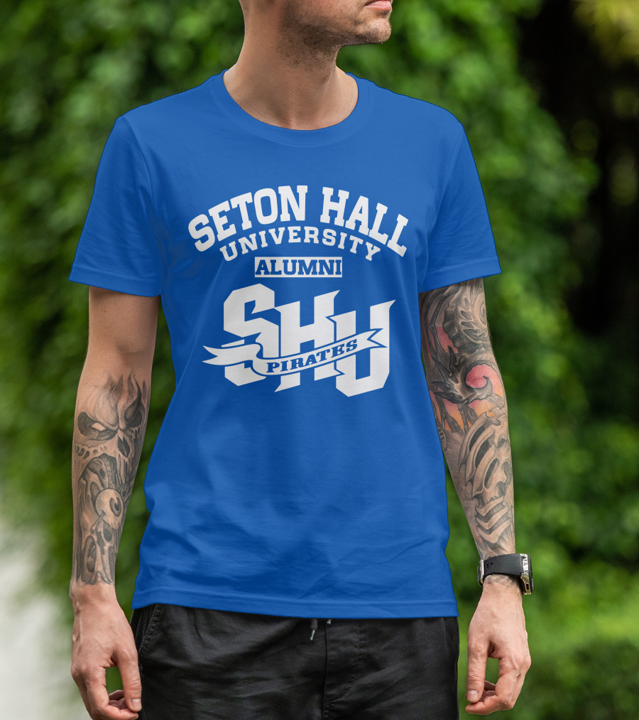 Seton Hall University Alumni SHU Pirates T-Shirt