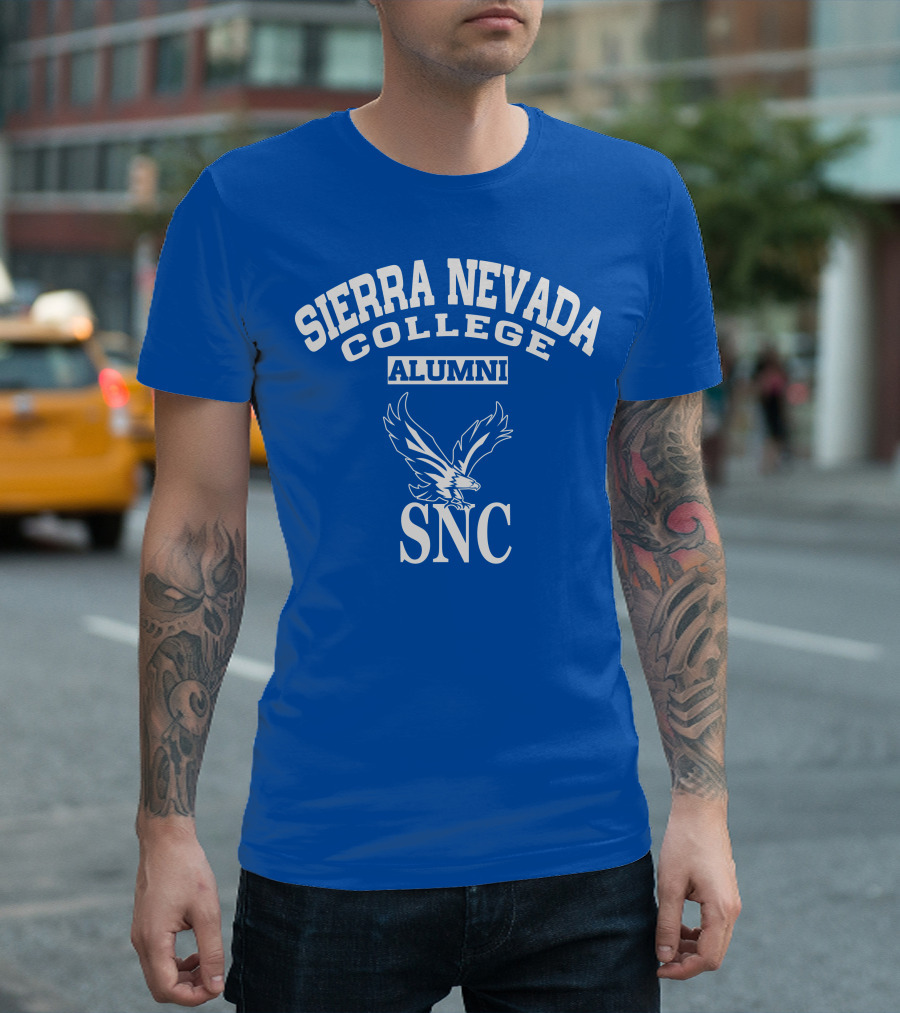 Sierra Nevada College Alumni SNC Eagle T-Shirt