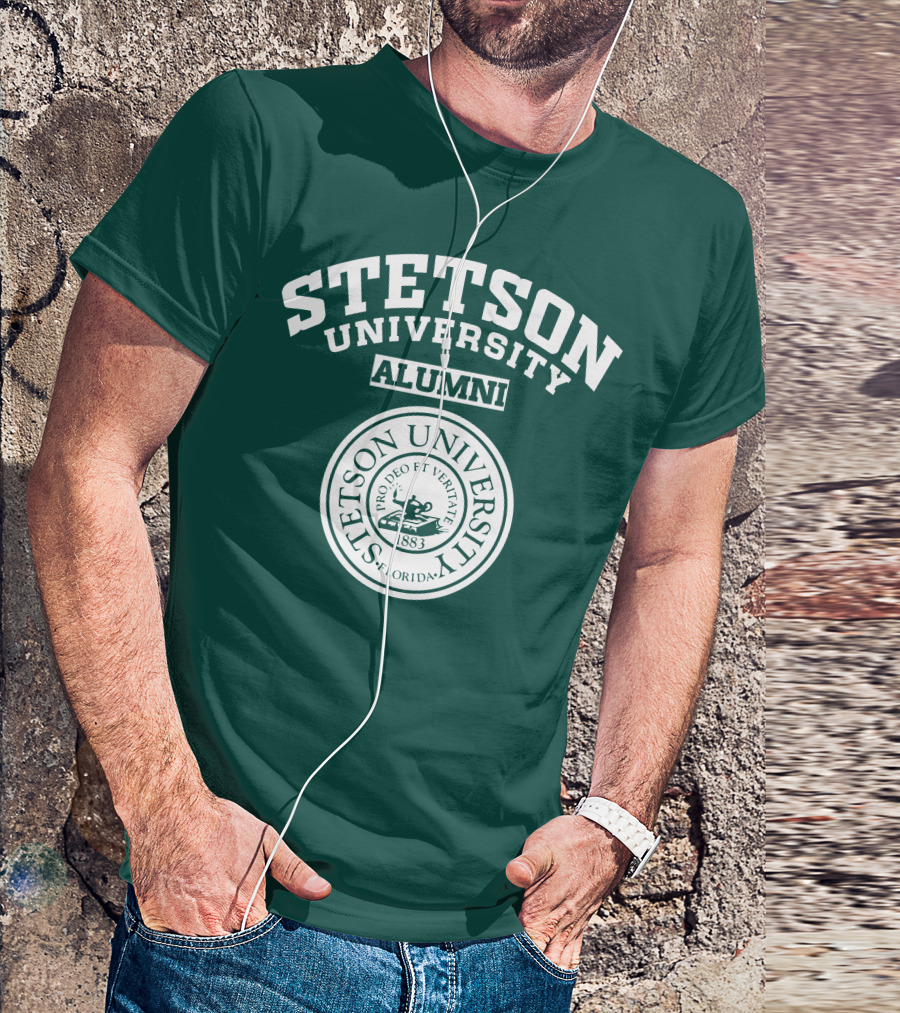 Stetson University Florida Alumni Pro Deo Et Veritate 1883 T-Shirt