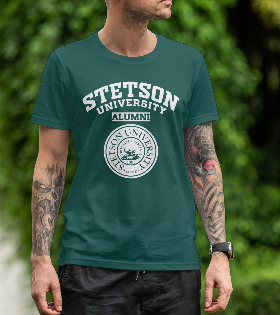 Stetson University Florida Alumni Pro Deo Et Veritate 1883 T-Shirt