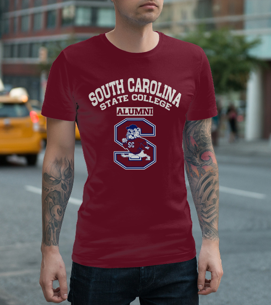 South Carolina State College Alumni SC Bulldog T-Shirt