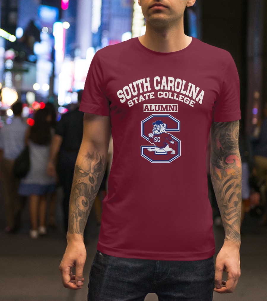 South Carolina State College Alumni SC Bulldog T-Shirt