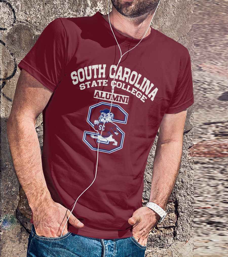 South Carolina State College Alumni SC Bulldog T-Shirt