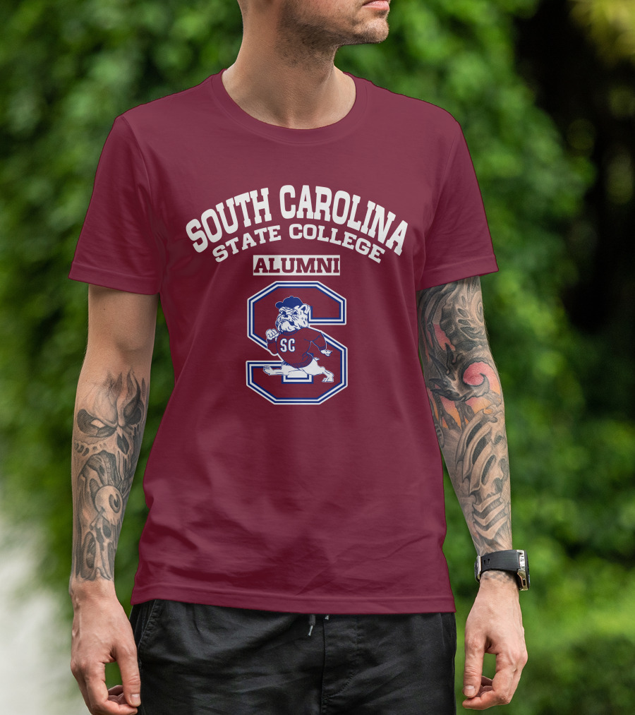 South Carolina State College Alumni SC Bulldog T-Shirt