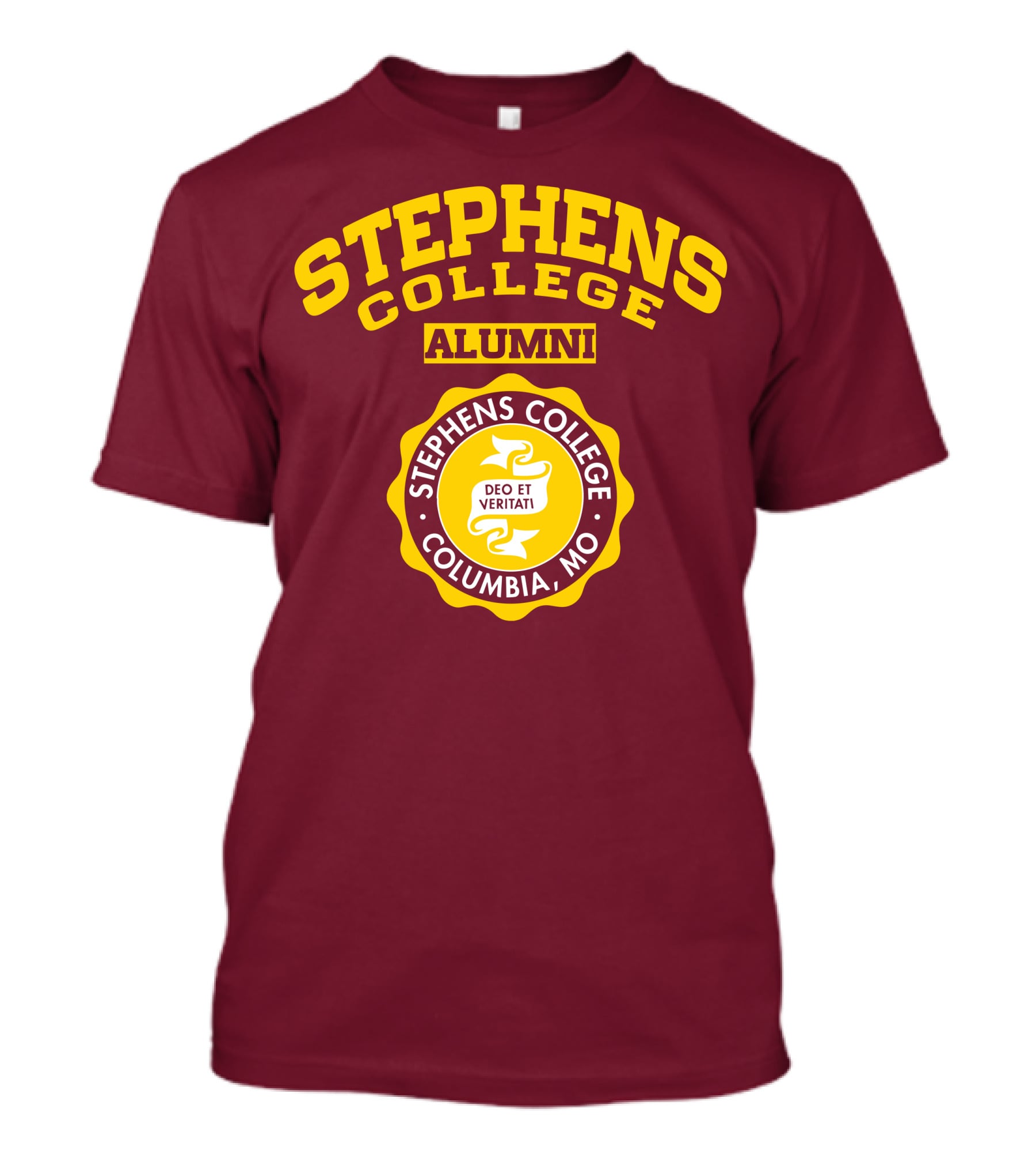 Stephens College Alumni Columbia MO Deo Et Veritati T-Shirt