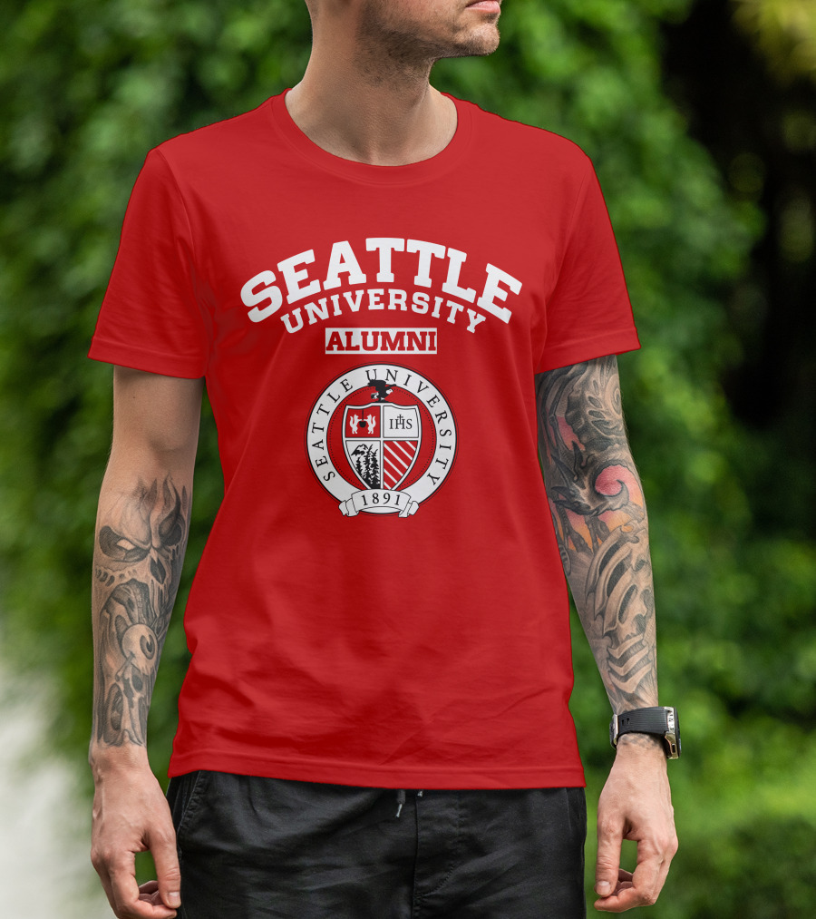 Seattle University Alumni 1891 Seal T-Shirt