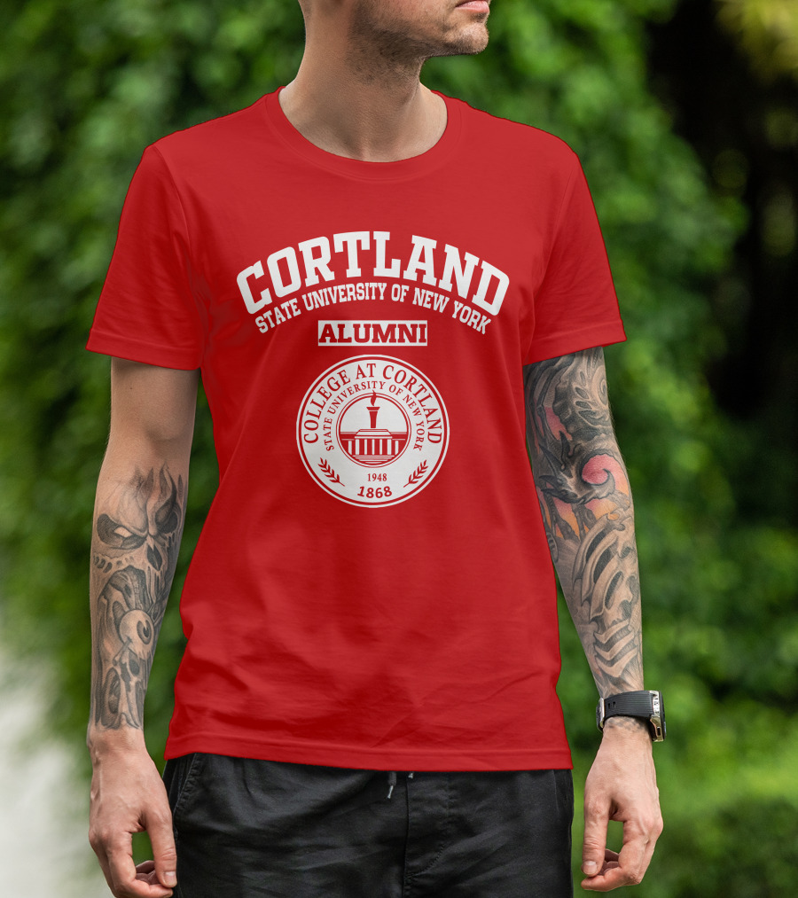 Cortland State University Of New York Alumni College At Cortland 1868 1948 T-Shirt