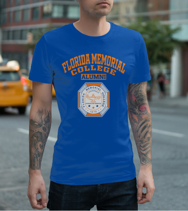 FLORIDA MEMORIAL COLLEGE ALUMNI LEADERSHIP CHARACTER SERVICE 1879 T-Shirt