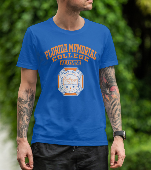 FLORIDA MEMORIAL COLLEGE ALUMNI LEADERSHIP CHARACTER SERVICE 1879 T-Shirt