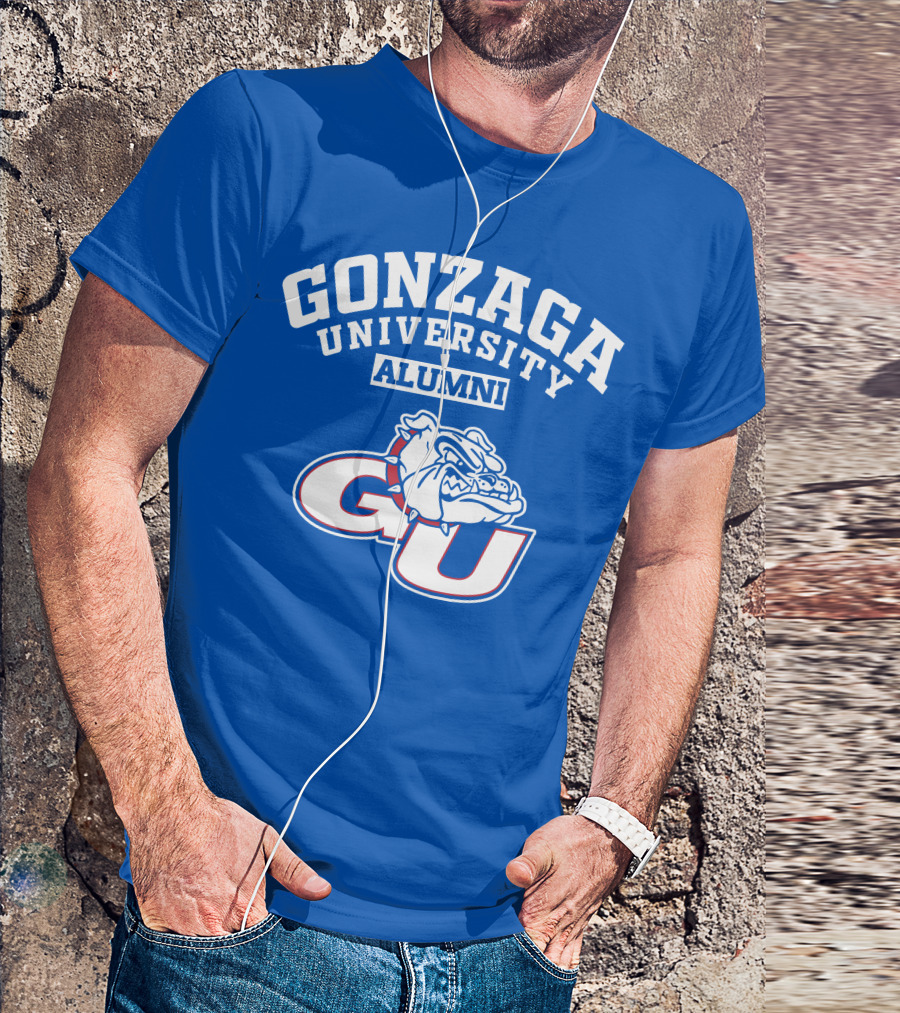 Gonzaga University Alumni Bulldog GU T-Shirt