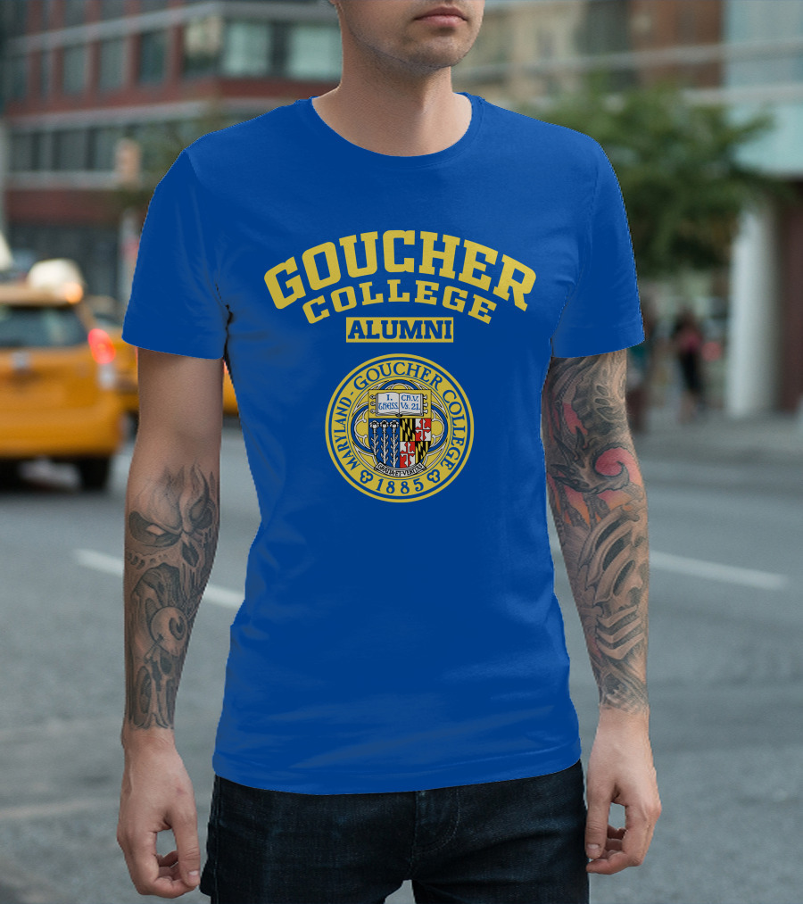 Goucher College Maryland Alumni 1885 Crest T-Shirt