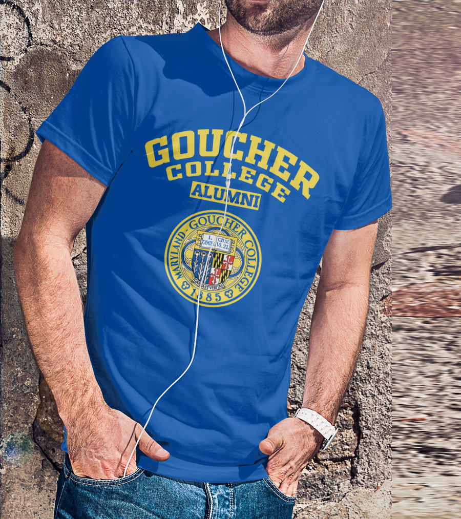 Goucher College Maryland Alumni 1885 Crest T-Shirt