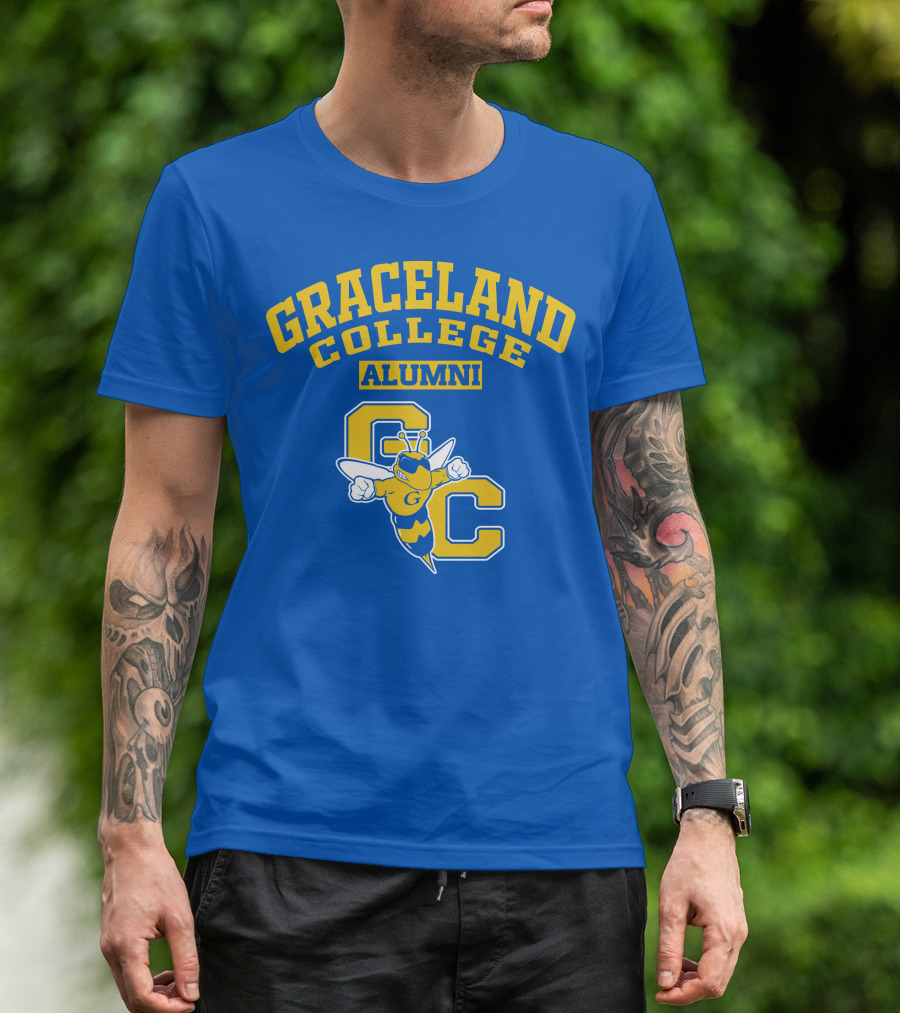 Graceland College Alumni Yellowjacket GC T-Shirt