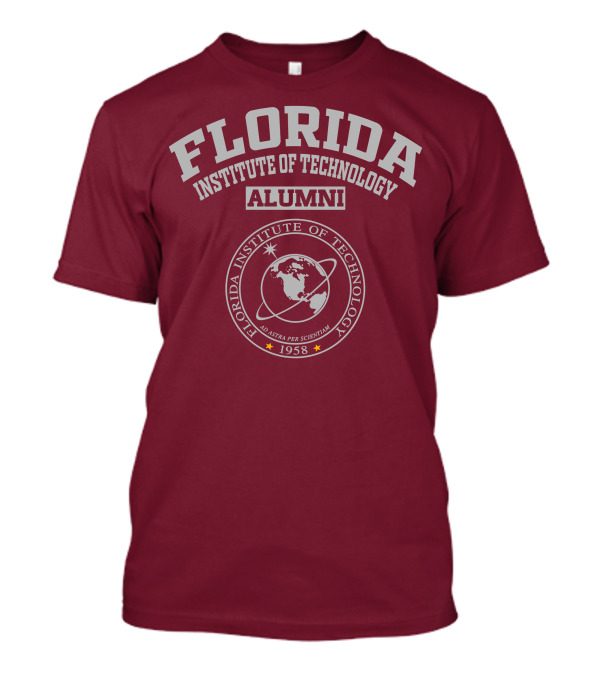 Florida Institute Of Technology Alumni Ad Astra Per Scientiam 1958 T-Shirt