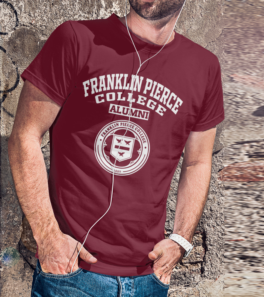 Franklin Pierce College Alumni 1889 Emblem T-Shirt