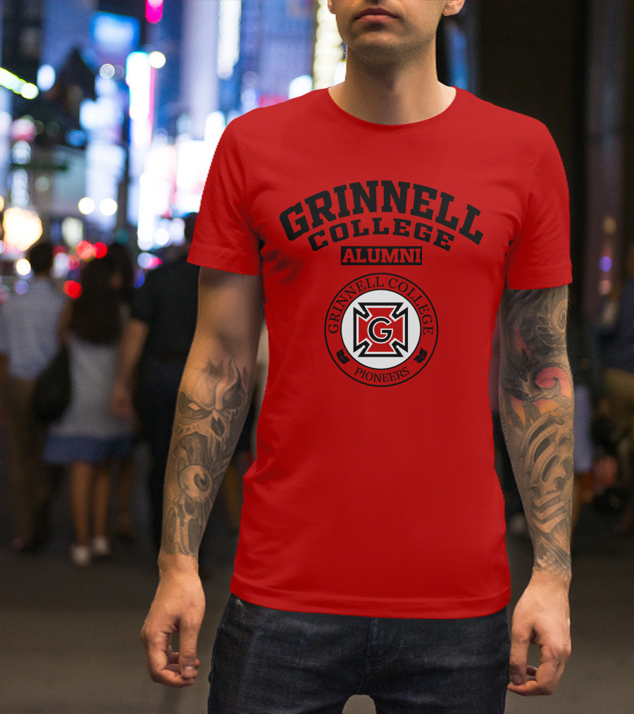 Grinnell College Alumni Pioneers Crest T-Shirt