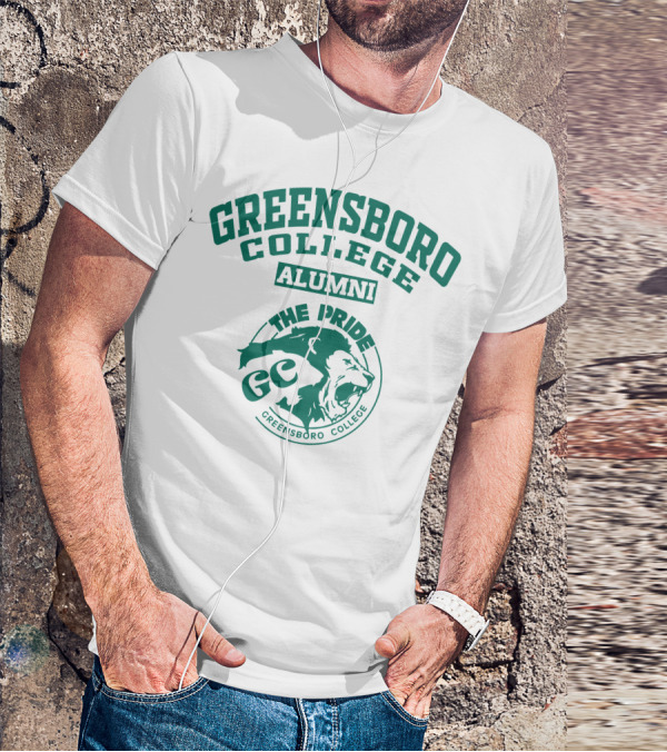 Greensboro College Alumni The Pride GC Lion Emblem T-Shirt