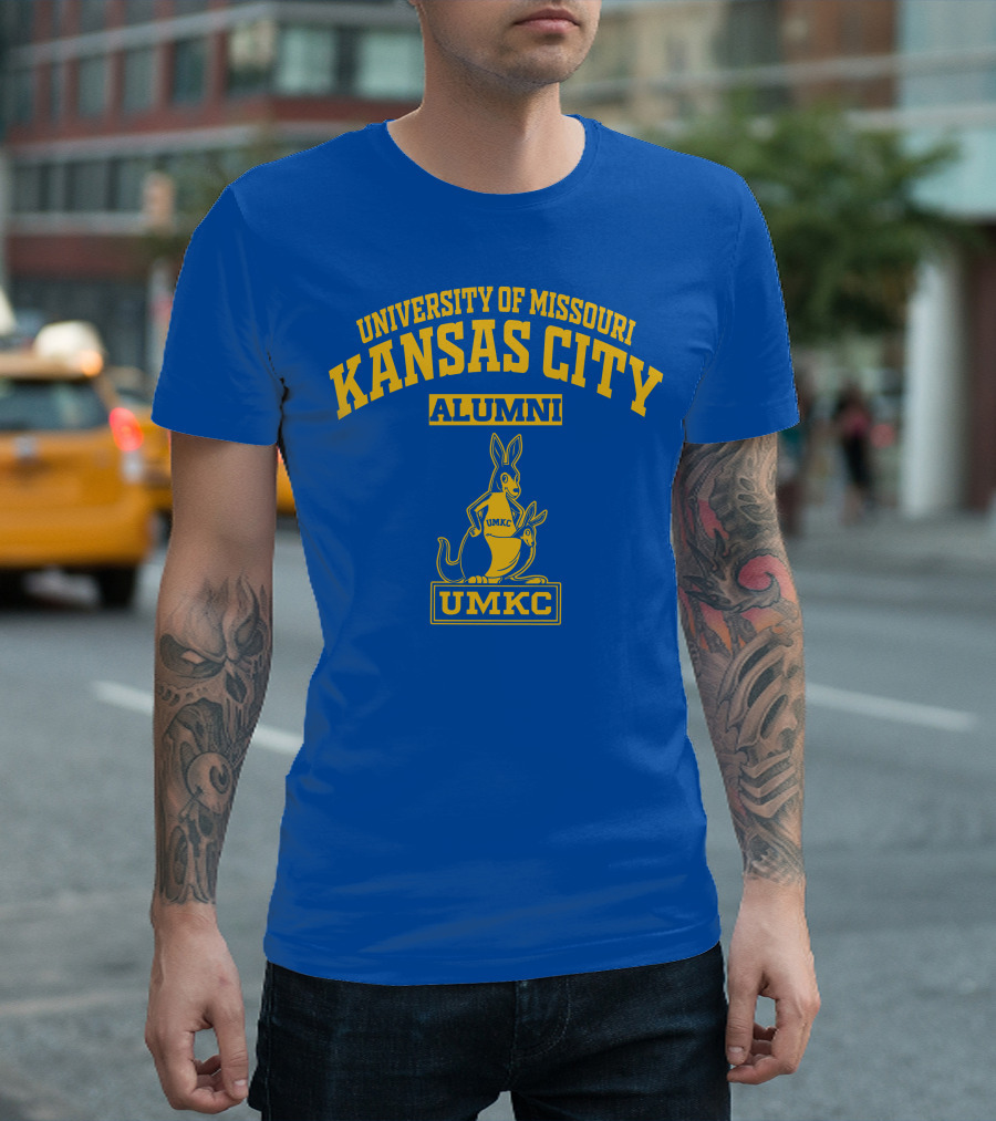 University of Missouri Kansas City UMKC Alumni Kangaroo T-Shirt