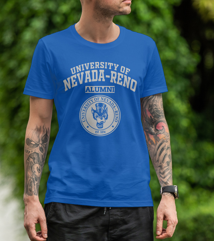 UNIVERSITY OF NEVADA–RENO ALUMNI EST. 1874 T-Shirt