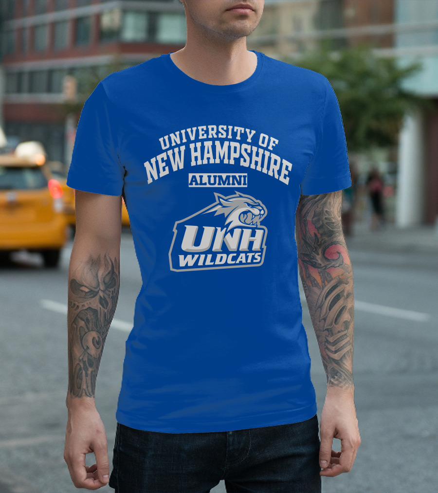 UNH Wildcats University of New Hampshire Alumni T-Shirt