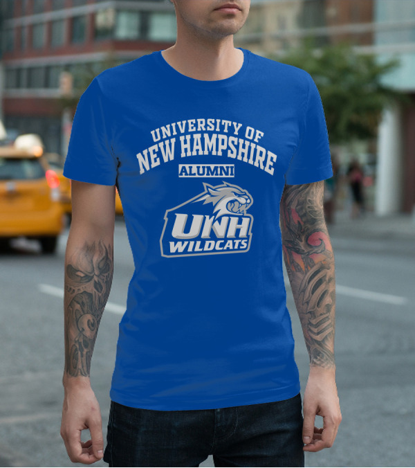 UNH Wildcats University Of New Hampshire Alumni T-Shirt
