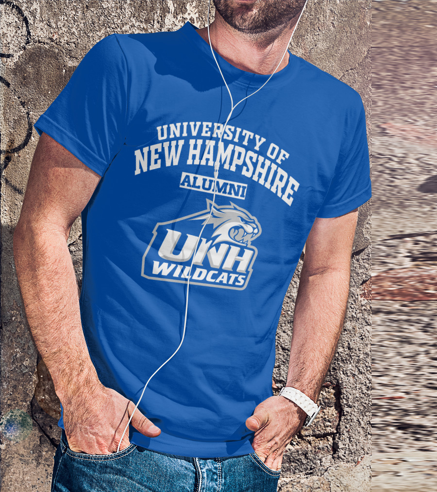 UNH Wildcats University Of New Hampshire Alumni T-Shirt