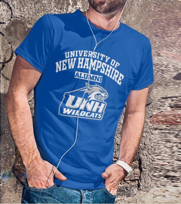 UNH Wildcats University Of New Hampshire Alumni T-Shirt