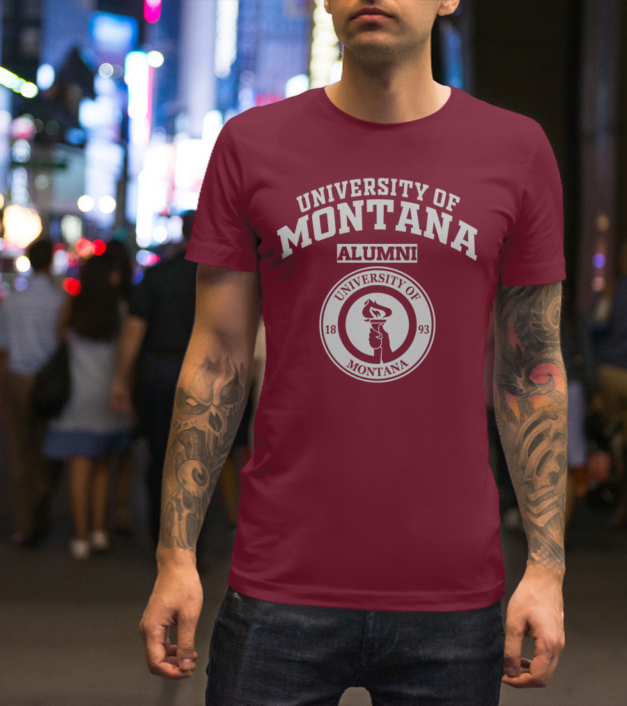 UNIVERSITY OF MONTANA ALUMNI 1893 T-Shirt