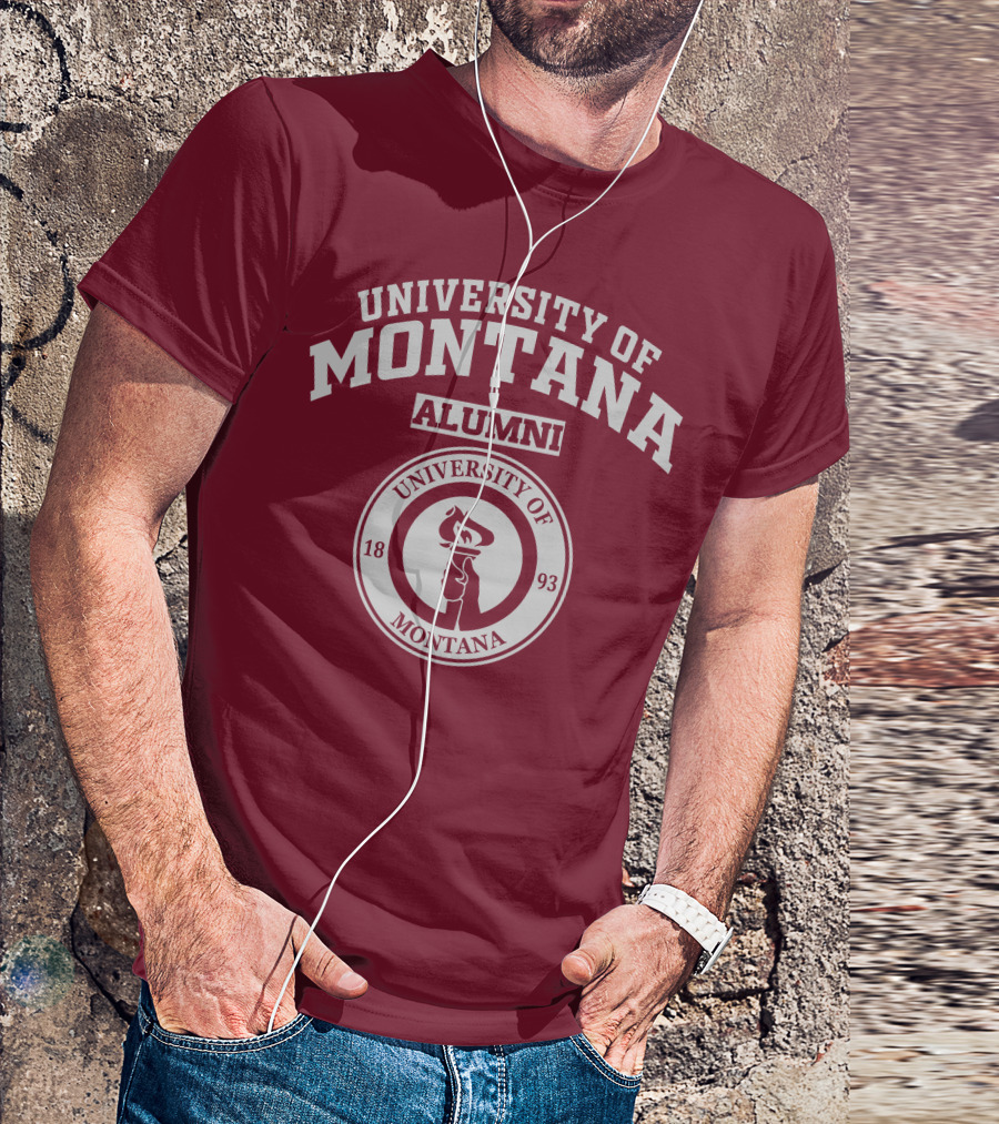 UNIVERSITY OF MONTANA ALUMNI 1893 T-Shirt