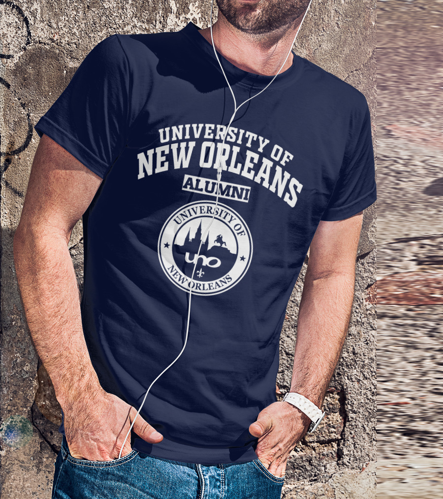 UNIVERSITY OF NEW ORLEANS ALUMNI UNO Seal T-Shirt