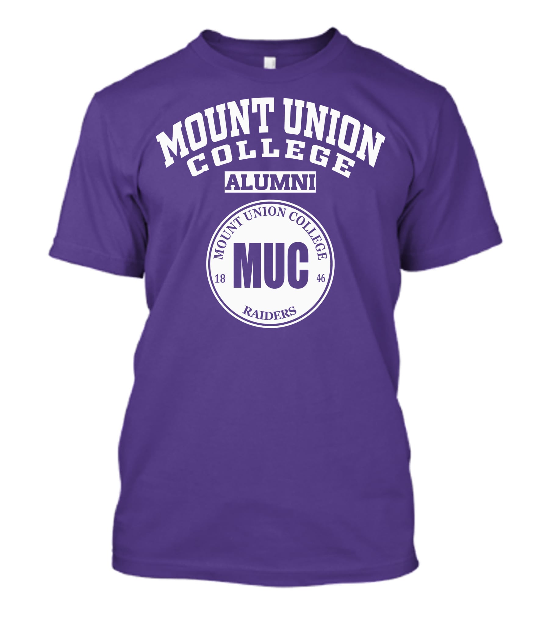 MUC Mount Union College Alumni Raiders 1846 T-Shirt