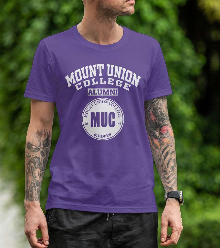 MUC Mount Union College Alumni Raiders 1846 T-Shirt