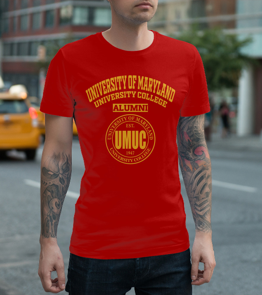 University of Maryland University College Alumni UMUC 1947 T-Shirt