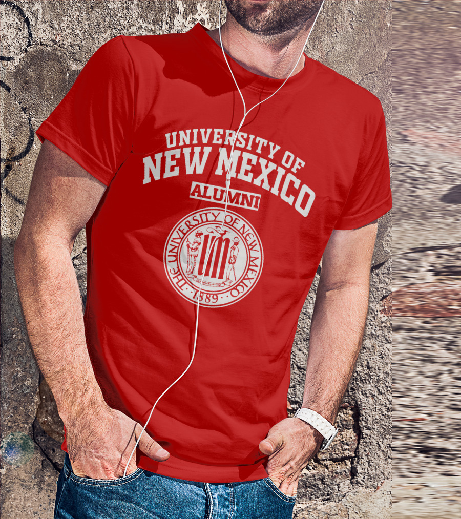 UNIVERSITY OF NEW MEXICO ALUMNI THE UNIVERSITY OF NEW MEXICO 1889 T-Shirt
