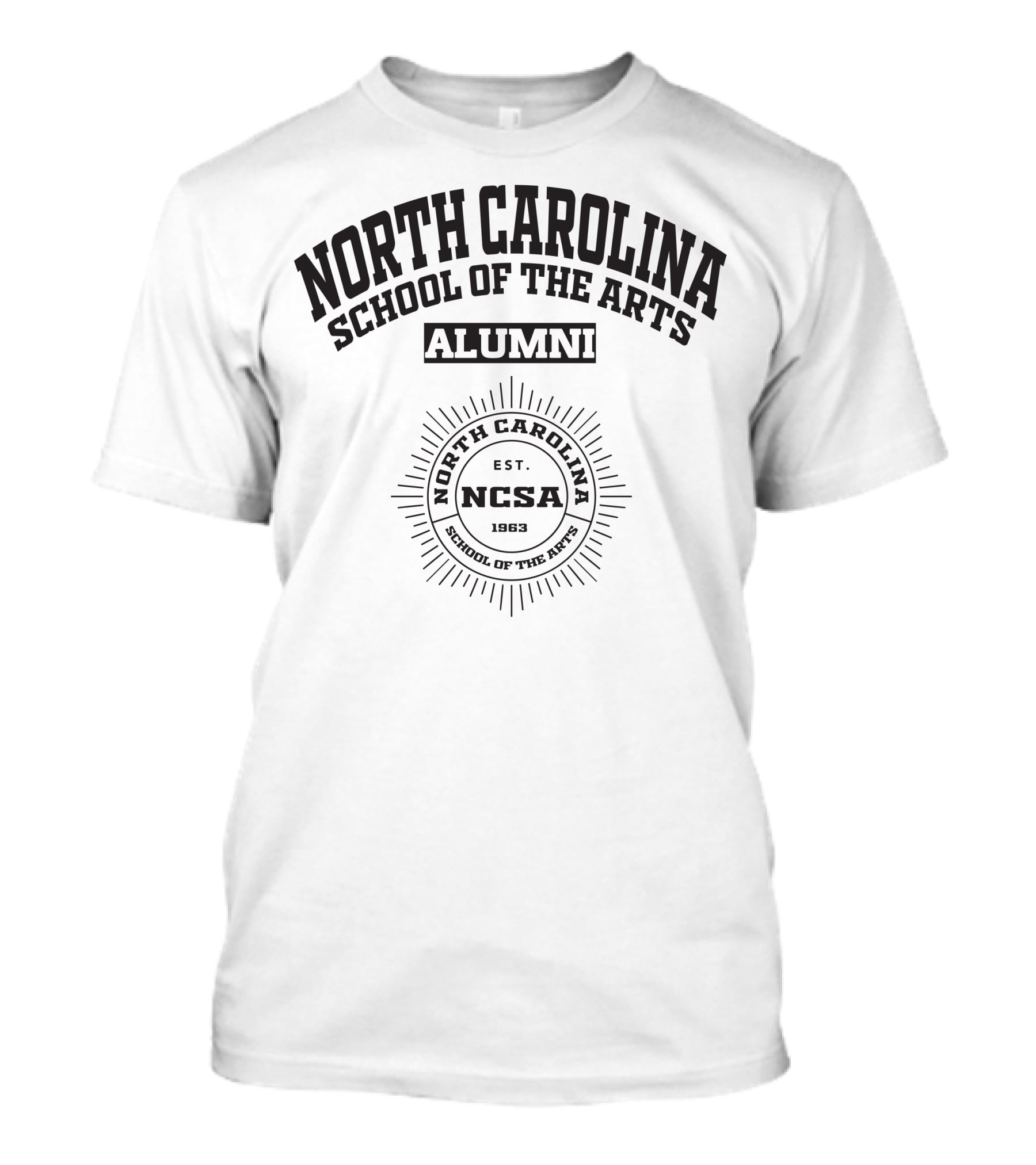 North Carolina School Of The Arts Alumni NCSA Est. 1963 T-Shirt