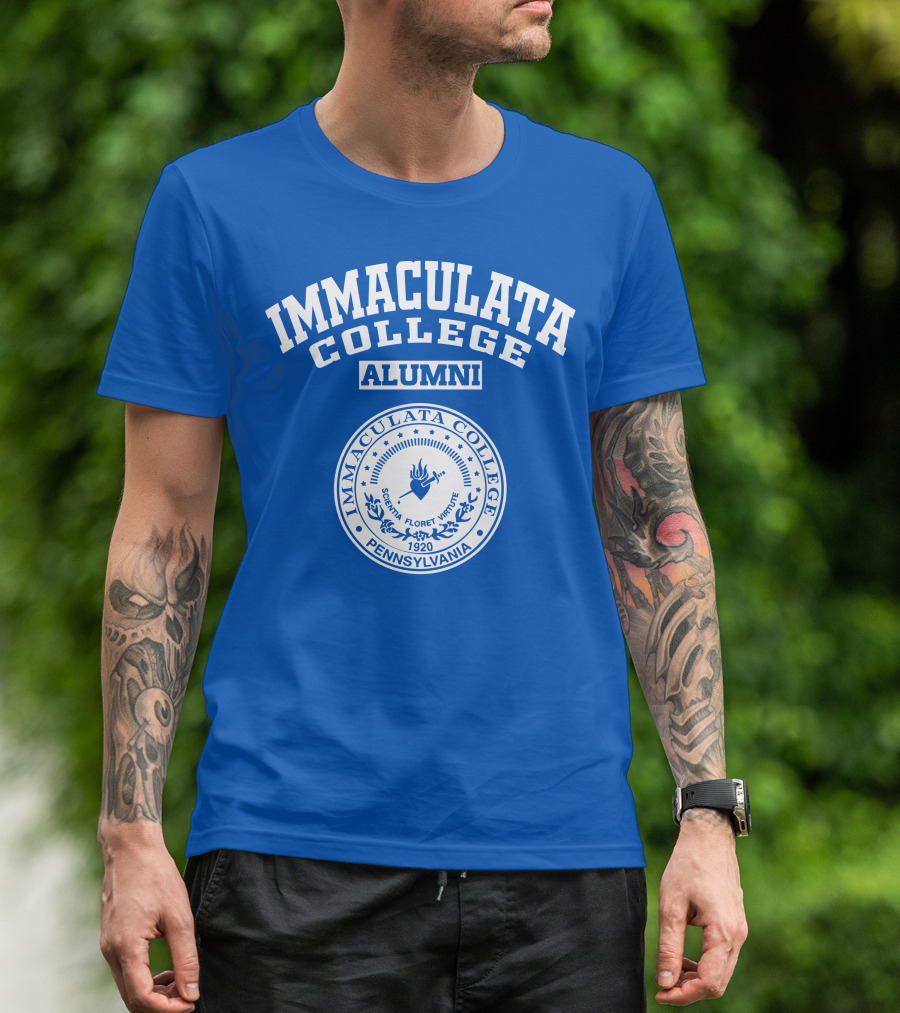 IMMACULATA COLLEGE ALUMNI SCIENTA FLORET VIRTUTE 1920 PENNSYLVANIA T-Shirt