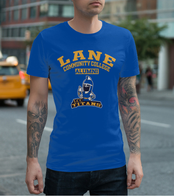 Lane Community College LCC Titans Alumni T-Shirt
