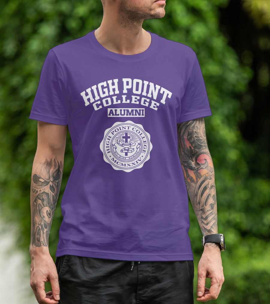 High Point College Alumni MCMXXIV Seal T-Shirt