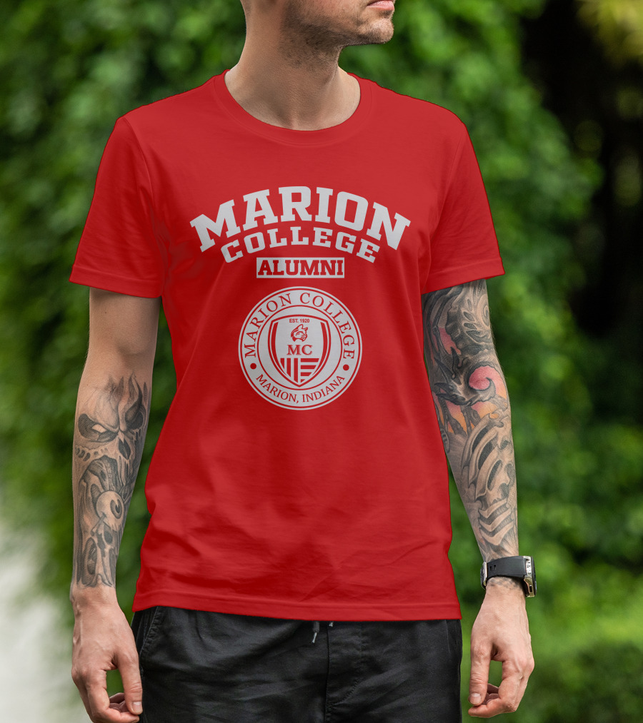 MARION COLLEGE ALUMNI EST. 1920 MARION, INDIANA MC T-Shirt