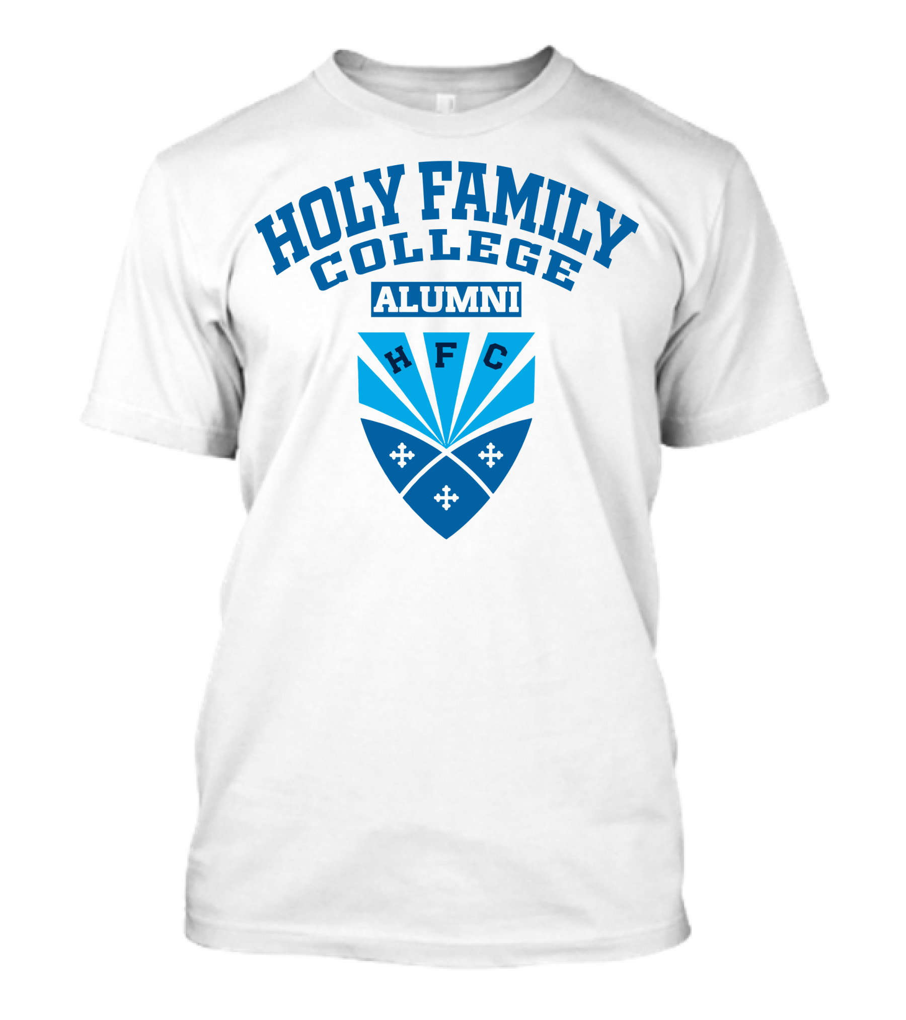 Holy Family College Alumni HFC Shield T-Shirt
