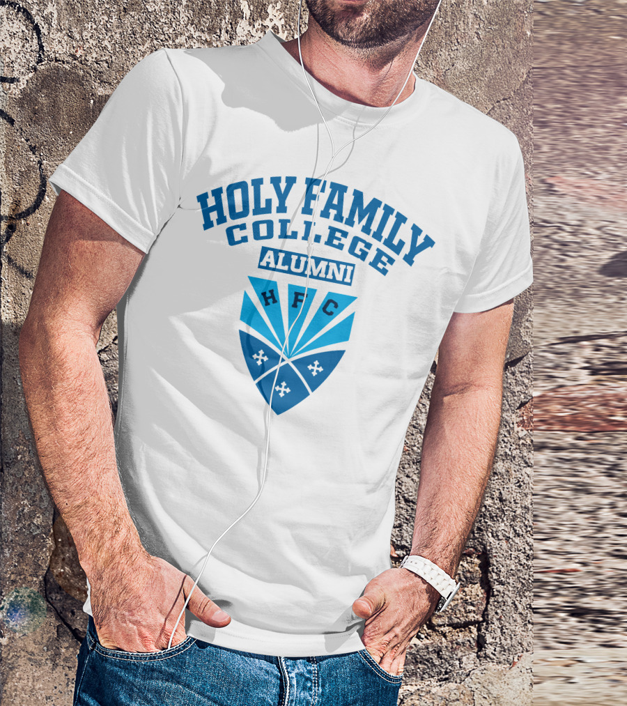 Holy Family College Alumni HFC Shield T-Shirt